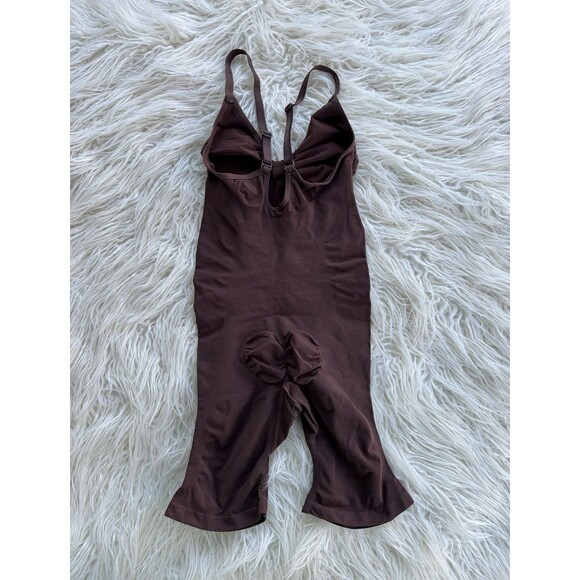 Skims Seamless Sculpt Mid Thigh Bodysuit Cocoa Size 2X/3X - Picture 6 of 9